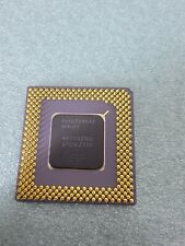 Intel Pentium Socket 7 CPU SY016 A80502166 166MHz Ceramic Vintage Processor GOLD picture
