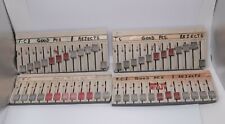 Rare Lot Of 4 1960s - IBM Industrial Tabulator Counter QC - Made In France picture