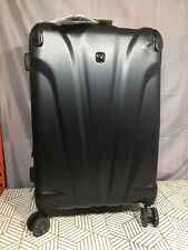 SWISSGEAR Cascade Hardside Medium Checked Suitcase - Black 24