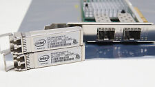Dell Intel X520-DA2 10GB Dual Port PCIe HBA XYT17 High Profile with 2x 10GB SFP picture