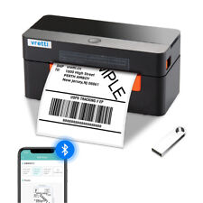 VRETTI Desktop Shipping Label Printer 4x6 Wireless Bluetooth Barcode Printer UPS picture