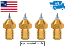 New V6 Nozzle Set M6/1.75mm 0.2/0.3/0.4/0.5mm Removable Tips For E3D V6 Hot End. picture