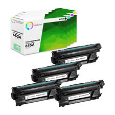 4PK TCT Premium 655A For HP CF450A CF451A CF453A LaserJet M652 Compatible Toner picture