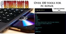 Ultimate Boot CD - Over 100 PC Repair Programs, Laser-Printed Label, AAA+ CD USA picture