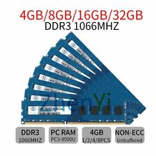 For NANYA 32GB 16GB 8GB 4GB DDR3 PC3-8500U 1066MHz 240Pin Desktop Memory LOT BT picture