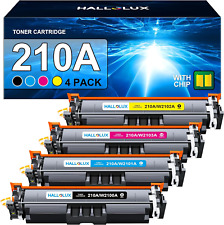 210A Toner Cartridges 4 Pack 210X (With Chip) Replacement for HP 210A 210X W2100 picture