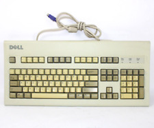 DELL AT101W Mechanical GYUM90SK Keyboard Alps Switches PS/2 Retro Working GUC picture