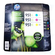 3pk Genuine HP 951XL Color CMY OfficeJet 251dw 276dw 8100 8630 8600 8700  picture