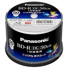 Panasonic 4x speed Blu-ray disc for recording 50GB spindle 50 pieces picture