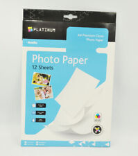 A4 Premium Photo Paper Platinum 220gsm Glossy 12 Sheets Size 297mm x 210mm picture