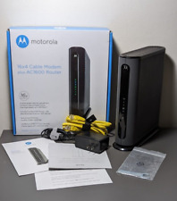 Motorola MG7540 DOCSIS 3.0, 16x4 Cable Modem WIFI Router 2.4G / 5G - Works picture