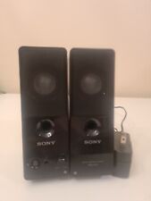 Sony SRS-Z50 PC Computer Desktop Speakers System + All Wires External picture