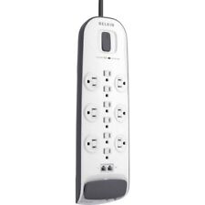 Belkin BV112230-08 12-outlet Surge Protector with 8 ft Power Cord with Cable/ picture