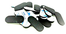19mm x 38mm x 4.7mm  Universal Laptop Silicone Rubber Feet Oval   4 Per Package picture