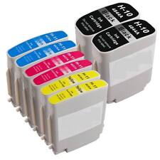 8pk HP 10 C4844A C4841A C4843A C4842A Ink Cartridge Set for HP Printer picture