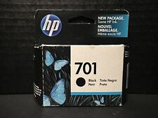 New Sealed HP 701  Black Ink Printer Cartridge Warranty Expired picture