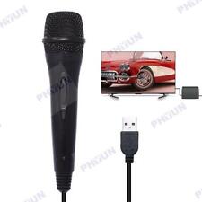 USB Wired 3m/9.8ft Gamepads use Microphone High Performance Karaoke MIC Switch picture