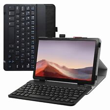Premium PU Leather Detachable Keyboard Case for 10.1
