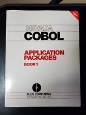 Nevada COBOL Application Packages Book 1 Ellis Computing Software Technology picture