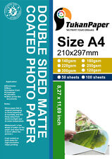 Double sided matte 140gsm Photo Paper 8.3