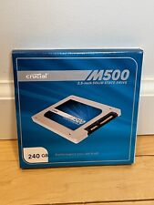 Crucial M500 240GB SATA Solid State Drive CT240M500SSD1 NEW SEALED picture