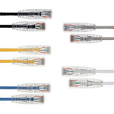 1'-25' Ultra Slim CAT 6 UTP Patch Cable 28AWG Ethernet RJ45 Network CAT6 Cord UL picture