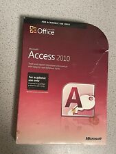 Microsoft Office Access 2010 Academic edition **Read** picture