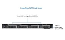 New DELL PowerEdge R250 Rackmount Server (Xeon E-2314/8GB/1TB/450W) picture