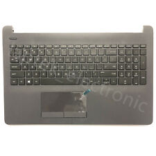 For HP 15-BS 250 G6 255 G6 Palmrest Case With Keyboard Touchpad 929906-001 Gray picture