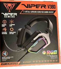 PATRIOT Viper V380 Gaming Headset Brand New, Not Opened. Ships From USA picture