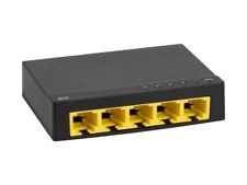 Monoprice 5-Port 10/100/1000Mbps Gigabit Ethernet Unmanaged Switch Network Hub picture