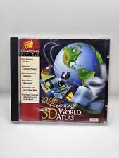 Deluxe Compton's 3D World Atlas PC CD-ROM Software~The Learning Company picture