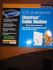 Linksys EtherFast  Cable Modem. USB/Ethernet Connection. Model BEFCMU10 ver. 2 picture