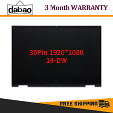 LCD Touch Display w/ Bezel For HP Pavilion x360 14m-dw1033dx 14m-dw0023dx Screen picture