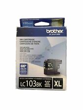 Genuine Brother LC103BK XL Black Ink Cartridge Expired 05/2021 New. picture