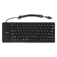 USB 2.0 Silicone Roll Up Foldable PC Computer Keyboard picture