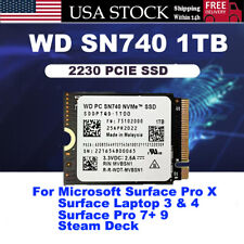 WD SN740 1TB M.2 2230 SSD NVMe PCIe For Steam Deck ASUS ROG Flow Surface Pro 9 picture