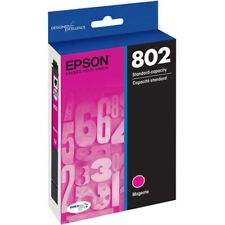 NEW SEALED Epson 802 DURABrite Ultra Ink Magenta 03/2024 picture