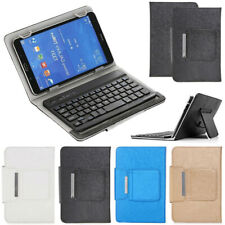 For Universal 10-inch Tablet Bluetooth Keyboard Leather Stand Case Cover picture
