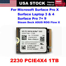 NEW WD SN740 M.2 2230 SSD 1TB NVMe PCIe 4X4 For Microsoft Surface Pro X Pro 9 picture