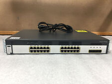 Cisco Catalyst 3750 Series WS-C3750G-24TS-S V07 24 Port Ethernet Switch -TESTED picture