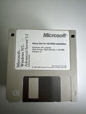 Set Of Vintage Windows NT Advanced Server 3.1 Floppy Disks picture