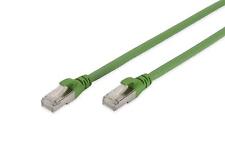 Digitus CAT 6A S-FTP patch cord, Cu, PUR AWG 26/7, 3.00 m, green, (similar to RA picture