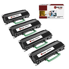 4Pk LTS X264 X264A21G Black Compatible for Lexmark X264DN X363DN X364 Toner picture