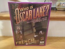 NEW SEALED WHO IS OSCAR LAKE? French Language Learning Beginner Level PC CD  picture