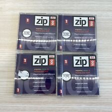 Iomega Zip 100mb Move & Back Up Your Stuff Drive IBM Formatted Discs -Pack Of 4 picture