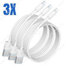 3 Pack USB Charger Cable 3/6Ft For iPhone 12 11 XR 8 7 6 Plus Charging Data Cord picture
