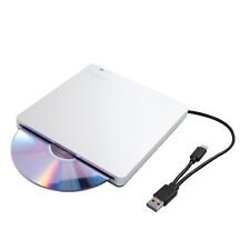 Portable Slot in DVD Drive USB 3.0 USB C, DVD +/- RW For Mac Laptop PC picture