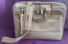 briggs and riley large spinner gray briefcase picture