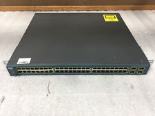 Cisco Catalyst 3560G Series PoE-48 WS-C3560G-48PS-S V06 48 Port Gigabit Switch picture